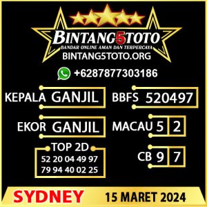 Rumus Bintang5 Sydney