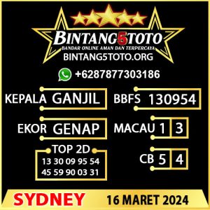 Rumus Bintang5 Sydney